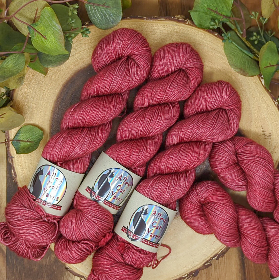 Silk Yak 4-ply: Deep Watermelon