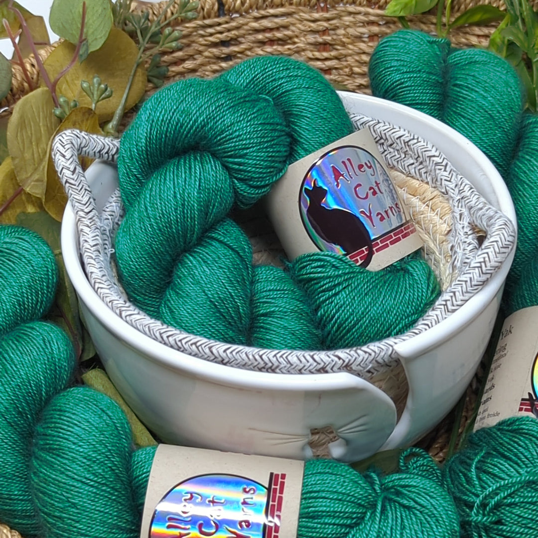 Silk Yak 4-ply: Emerald