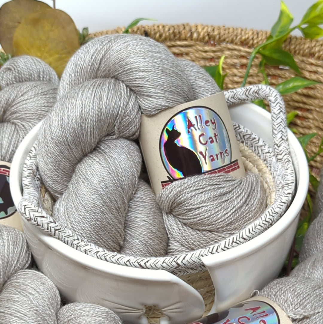 Silk Yak Lace: Natural