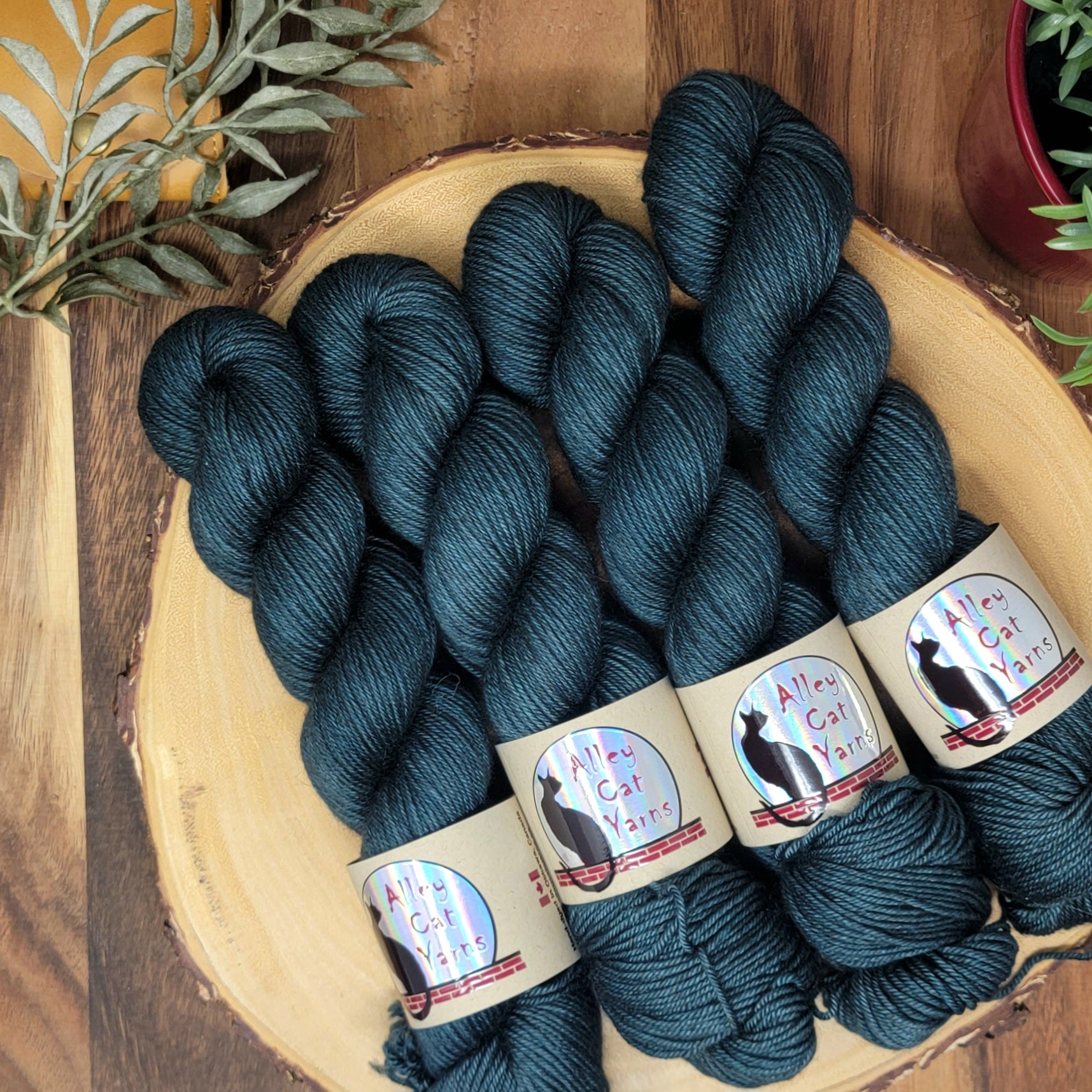Silk Yak DK Nautical Alley Cat Yarns