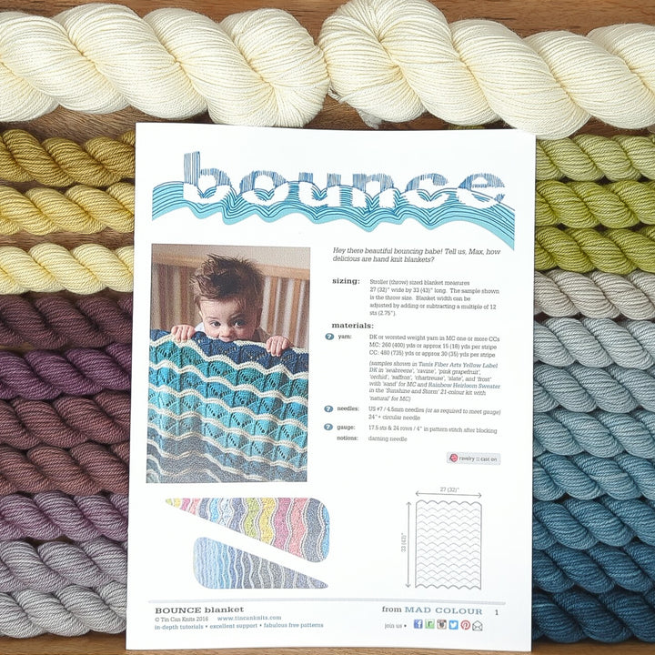 "Bounce" Stroller or Throw Blanket Kit