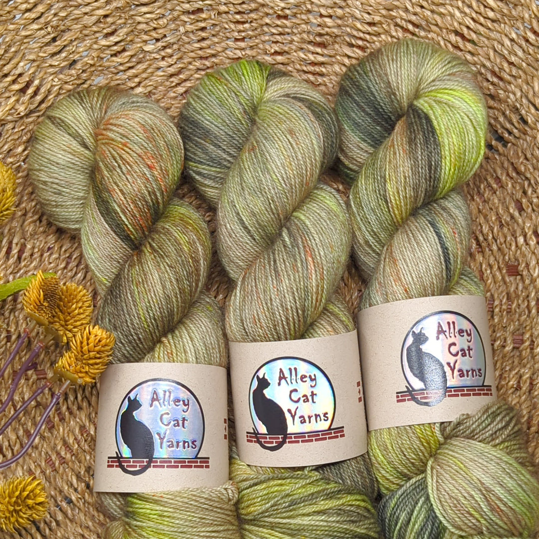 Leo BFL Sock: Grange