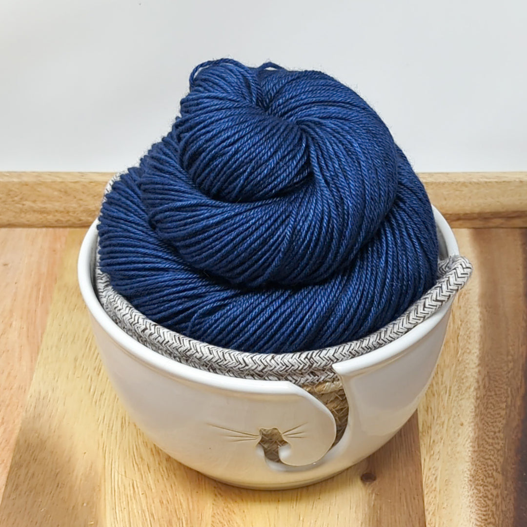 Silk Yak Fingering: Azure