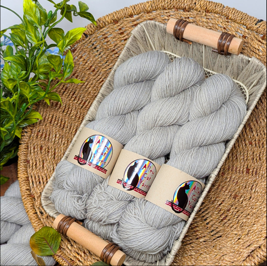 Ontario Sock: Cool Silver